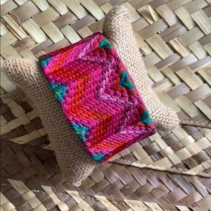 Bohemian Woven Cuff Bracelet